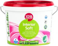 Краска латексная водоэмульсионная Vivacolor Interior Soft, база А глубокий мат белый 2,7 л 3,8 кг