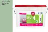 Краска интерьерная латексная Vivacolor Wall 4 глубокий мат Болотная глина V375 7,2 л