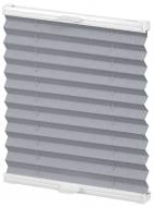 Штора-плісе Rollotex тканина MELANGE 86х70 см Світло-сірий