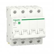Автоматический выключатель Schneider Electric 63 A 4P кривая С 6кА Resi9 R9F12463