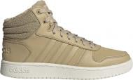 Кроссовки женские зимние Adidas HOOPS 2.0 MID GZ8039 р.38 бежевые