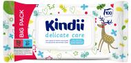 Детские влажные салфетки Kindii Delicate Care для младенцев и детей с клапаном 100 шт.