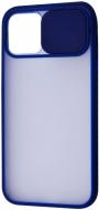 Чехол Camera Protect MATTE CASE (PC+TPU) Dark Blue для Apple iPhone 12 ProApple iPhone 12