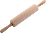 Скалка с металлической осью Kesper 23x6 см бук 37002