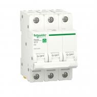 Автоматичний вимикач Schneider Electric 6 A 3P крива В 6кА Resi9 R9F02306