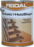 Лак паркетный Acryl Parkett+Holzsiegel Feidal шелковистый глянец 2,5 л