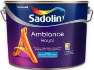 Краска акриловая Sadolin Ambiance Royal BW глубокий мат белый 10 л