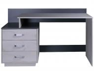 УЦІНКА! Стіл письмовий DC 1380x516x835 дуб крафт білий/графітовий (УЦ №2872)