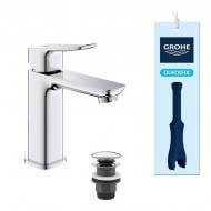 Смеситель для умывальника Grohe QuickFix Dice M Siz 1018330000 с донным клапаном