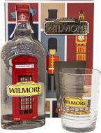 Набор подарочный Wilmore джин London Dry Gin 37.5% + стакан в коробке 0,7 л