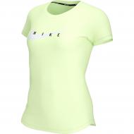 Футболка Nike W NK SWOOSH RUN TOP SS CZ9278-701 р.XS мятный