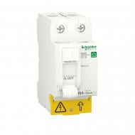 Диференційне реле Schneider Electric Resi9 40 A 100 мА 2P тип АС R9R52240