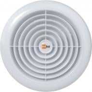 Витяжний вентилятор MMotors ММ 120 круглий зі зворотним клапаном білий 1061