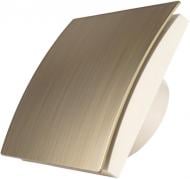 Витяжний вентилятор MMotors ММ-Р 100 пластик овал зі зворотним клапаном золото 0733