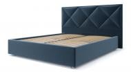 Ліжко з підйомним механізмом SOFYNO Крістал emilia 88 160x200 см темно-синій/синій Ліжко з підйомним механізмом SOFYNO Крістал emilia 88 160x200 см темно-синій/синій