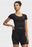 Топ Under Armour Vanish Seamless Crop Zip SS 6009992-001 р.M чорний