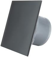 Витяжний вентилятор MMotors ММ-Р 100 скло квадрат зі зворотним клапаном темно-сірий 4727