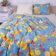 Комплект постільної білизни Сатин 220х240 см 22-1228 Grenoble мультиколор MirSon