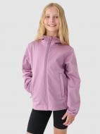 Куртка 4F SOFTSHELL JACKET F261 4FJWAW24TSOFF261-54S р.140 рожевий