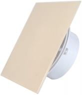 Витяжний вентилятор MMotors ММ-Р 100 скло пряме зі зворотним клапаном бежевий 1068