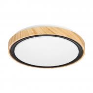 Светильник потолочный Candellux Aflo 24 Вт белый/черный 3000/4000/6000 К 14-33932