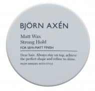 Паста для волос BJORN AXEN сильной фиксации с матовым финишем Matt Wax Strong Hold 80 мл