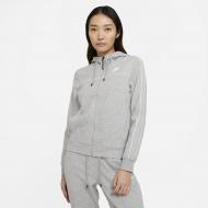 Джемпер Nike W NSW FZ HOODIE MLNM FLC CZ8338-063 р. S серый