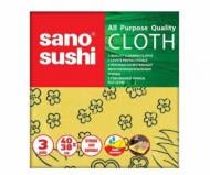 Набор салфеток универсальных Sano 3 шт./уп. разноцветные