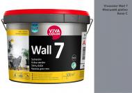 Краска интерьерная латексная Vivacolor Wall 7 C мат Финский диабаз M489 9 л