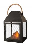 Настольная лампа декоративная ФАZА Камин FL-H23 0,135 Вт черный 5030862