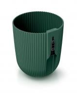 Горшок для цветов пластик Milly навесной, 150 мм круглый темно-зеленый PRP (61678-2411)