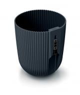 Горшок для цветов пластик Milly навесной, 150 мм круглый антрацит PRP (61678-433)