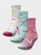 Шкарпетки 4F J4L21-JSOD203-90S+47S+10S р.32-35 різнокольоровий 3 шт. Шкарпетки 4F J4L21-JSOD203-90S+47S+10S р.32-35 різнокольоровий 3 шт.