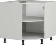 Тумба нижня Грейд трапеція (стандарт) 856x820x856 мм сірий