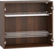 Шкаф верхний Грейд под сушилку (стандарт) 800x720x300 мм орех темный