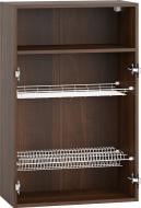 Шкаф верхний Грейд под сушилку (стандарт) 600x927x300 мм орех темный