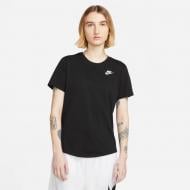 Футболка Nike W NSW CLUB SS TEE DX7902-010 р.2XL чорний