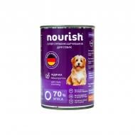 Консерва для взрослых собак для всех пород Nourish индейка 400 г