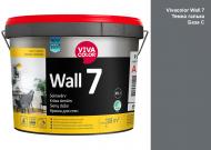 Краска интерьерная латексная Vivacolor Wall 7 C мат Темная галька V498 9 л