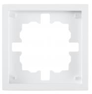 Рамка одноместная HausMark Juna горизонтальная белый матовый 7041-0900-146 Рамка одноместная HausMark Juna горизонтальная белый матовый 7041-0900-146