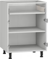 Тумба нижня Грейд з метабоксом (стандарт) 600x820x522 мм сірий