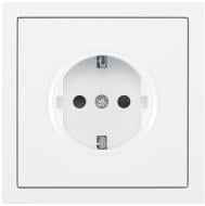 Механизм розетки бытовая с заземлением HausMark Juna IP20 белый матовый 7041-0988-124BQC Механизм розетки бытовая с заземлением HausMark Juna IP20 белый матовый 7041-0988-124BQC