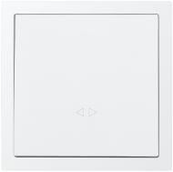 Механізм вимикача перехресний одноклавішний HausMark Juna білий матовий 7041-0988-107QC