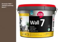 Фарба інтер'єрна латексна Vivacolor Wall 7 C мат Темний шоколад N468 9 л