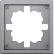 Рамка одноместная HausMark Juna горизонтальная серый 7041-3500-146