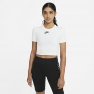 Футболка Nike W NSW AIR SS TOP CROP CZ8632-100 р.XS белый