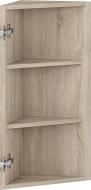 Шкаф верхний Грейд угловой (стандарт) 300x720x300 мм дуб сонома