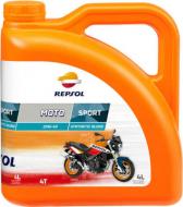 Моторное масло синтетическое Repsol Moto Sport 10W-40 4 л (RP180N54) Моторное масло синтетическое Repsol Moto Sport 10W-40 4 л (RP180N54)