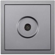 Механизм розетки TV оконечная HausMark Juna IP20 серый 7041-3588-130