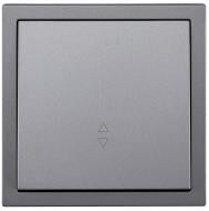 Механизм выключателя проходной одноклавишный HausMark Juna серый 7041-3588-105QC